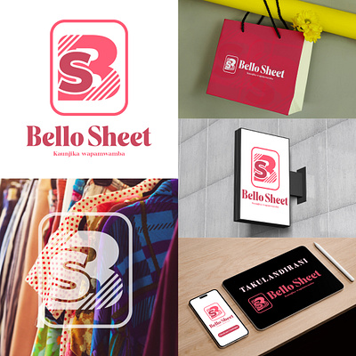 Bello Sheet Logo Concept branding graphic design logo