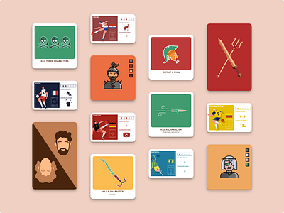 Game Card card flat flat design game game card illustration illustrator minimal playing card vector