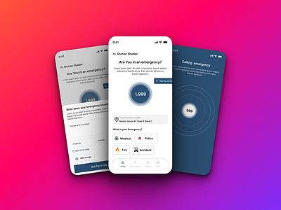 SavEme mobile ui ux