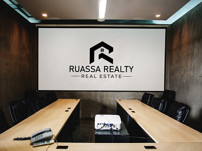 RUASSA REALTY REAL ESTATE LOGO DESIGN & IDENTITY DESIGN 3d apartment logo brand identity branding branding design branding template company logo creative logo graphic design house logo initial a house logo logo luxury realtor logo property logo real estate logo real estate logo design real estate logo template real estate luxury logo real estate minimal line logo signature logo