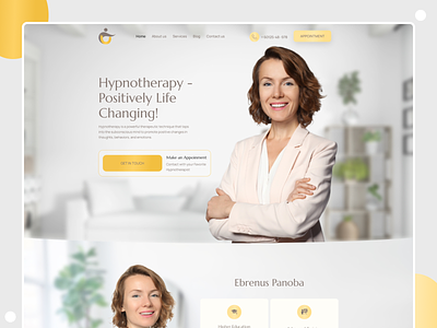 MindfulJourney | Hypnotherapy Figma Template hypnotherapy hypnotherapydesign mindfuldesign moderndesign psychologydesign responsivedesign therapisttemplate tranquildesign ui ux