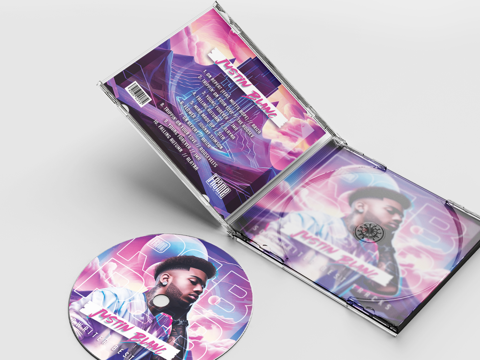 Free R&B Mixtape Cover PSD Template By Free PSD Templates On Dribbble