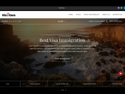 Figma Prototyping - Parallex Effect Landing Page Design figma prototype figma prototyping interaction design landing page landing page design parralax effect travelling agency landing page