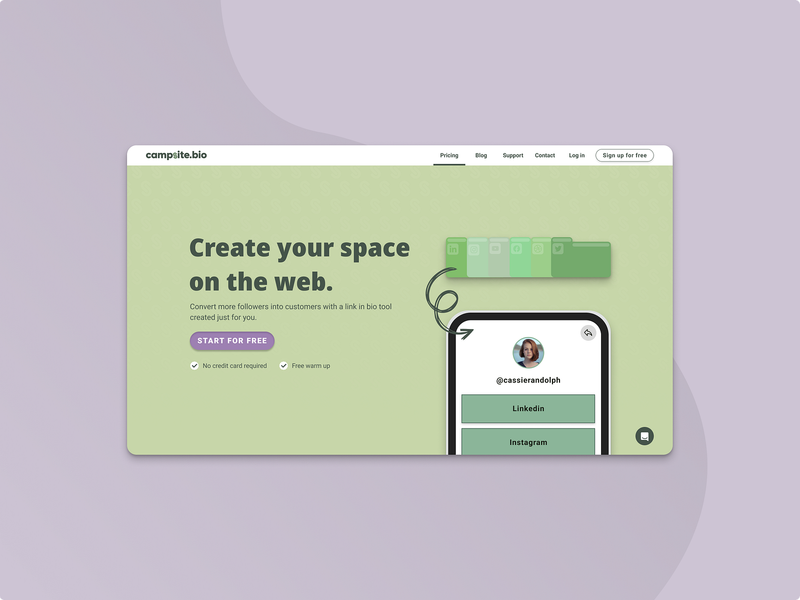 Landing Page Campsite - UX/UI Design by Robin Drapeau on Dribbble