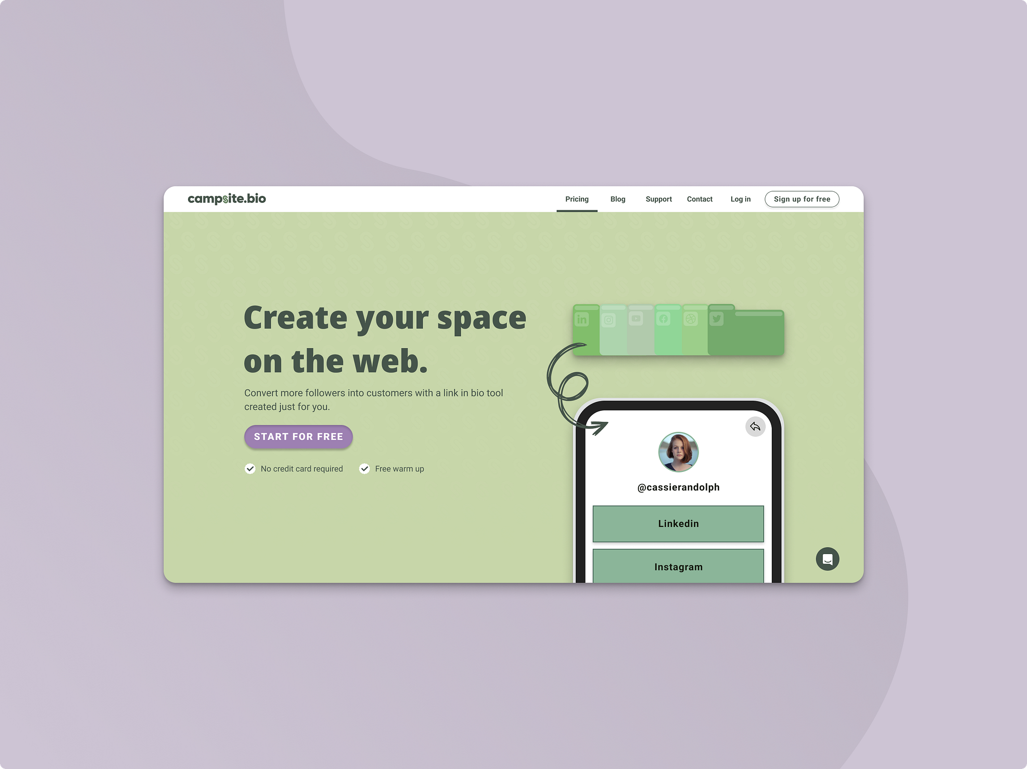 Landing Page Campsite - UX/UI Design by Robin Drapeau on Dribbble