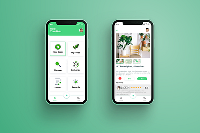 Seeds Exchange App branding daily ui design graphic design illustration mobile mobile ui mobile ux online store seeds trending ui ui ui design ux design vector visual visual design