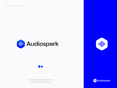 Audiospark Logo Project audiospark logo project audiospark website branding design graphic design logo mahdi rabiee mohammad mahdi rabiee ui