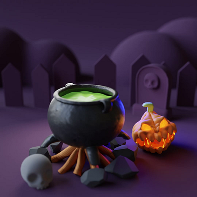 Happy Halloween 2023 3d 3d mockups animation carrilagency halloween motion graphics