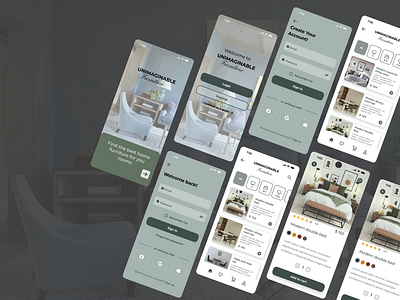 Ecommerce Furniture Mobile App app design branding design ecommerce website figma furniture graphic design illustration landing page logo mobile app mobile design prototype ui ui ux user experience user interface ux web app website design