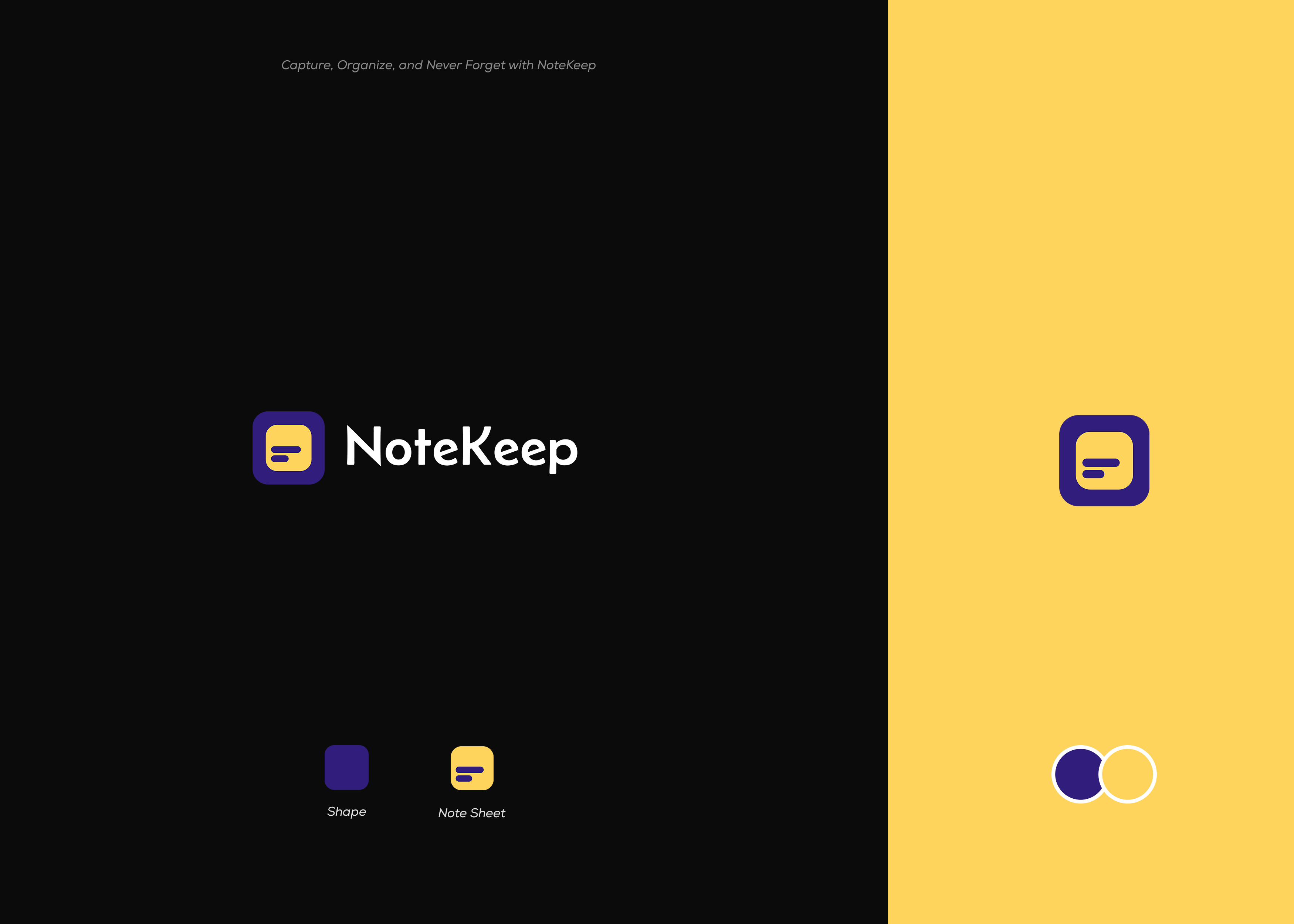 NoteKeep Logo Project branding design graphic design logo mahdi rabiee mohammad mahdi rabiee notekeep logo project notekeep website ui ux