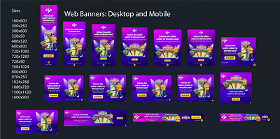 - WEB BANNERS - Template Design