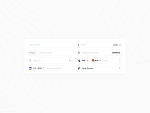 Input Fields by Pixsellz on Dribbble