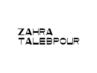 Zahra Talebpour branding graphic design logo