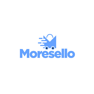 Moresello Shopping Logo 3d animation branding graphic design logo motion graphics ui