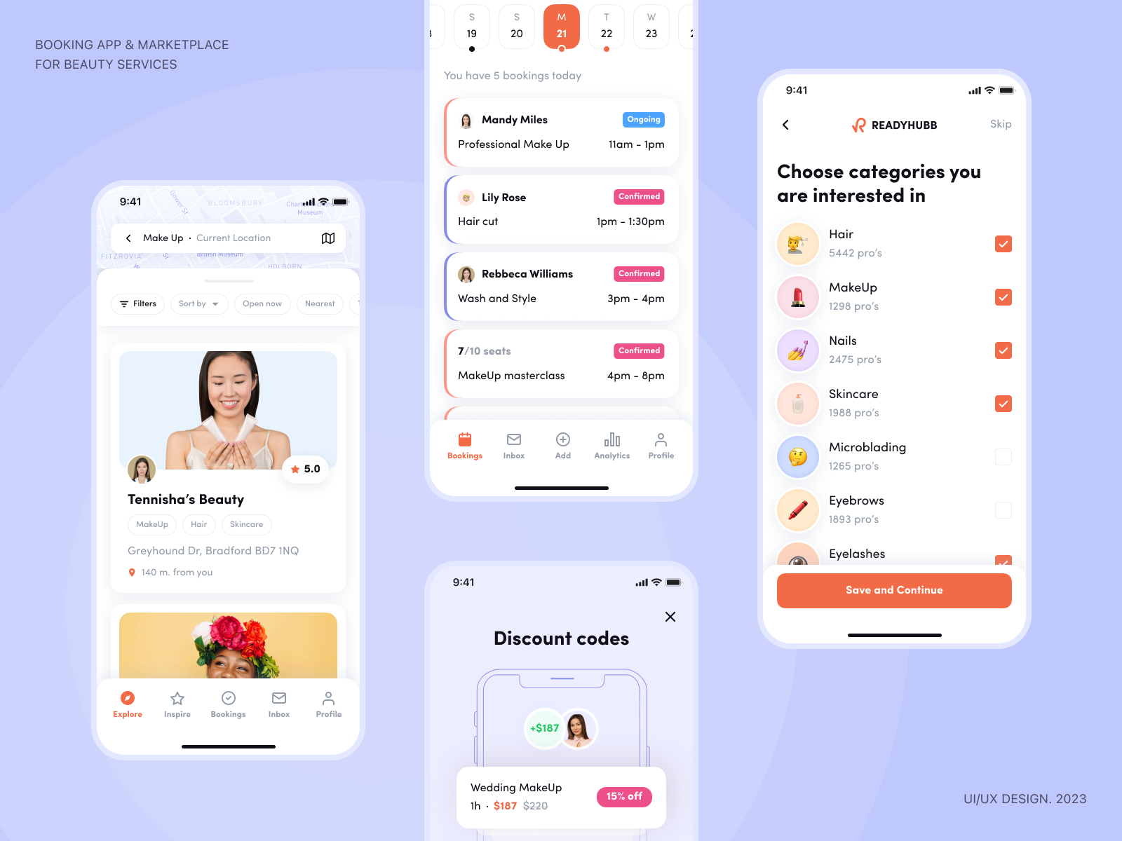 Example of Marketplace UI/UX Design 