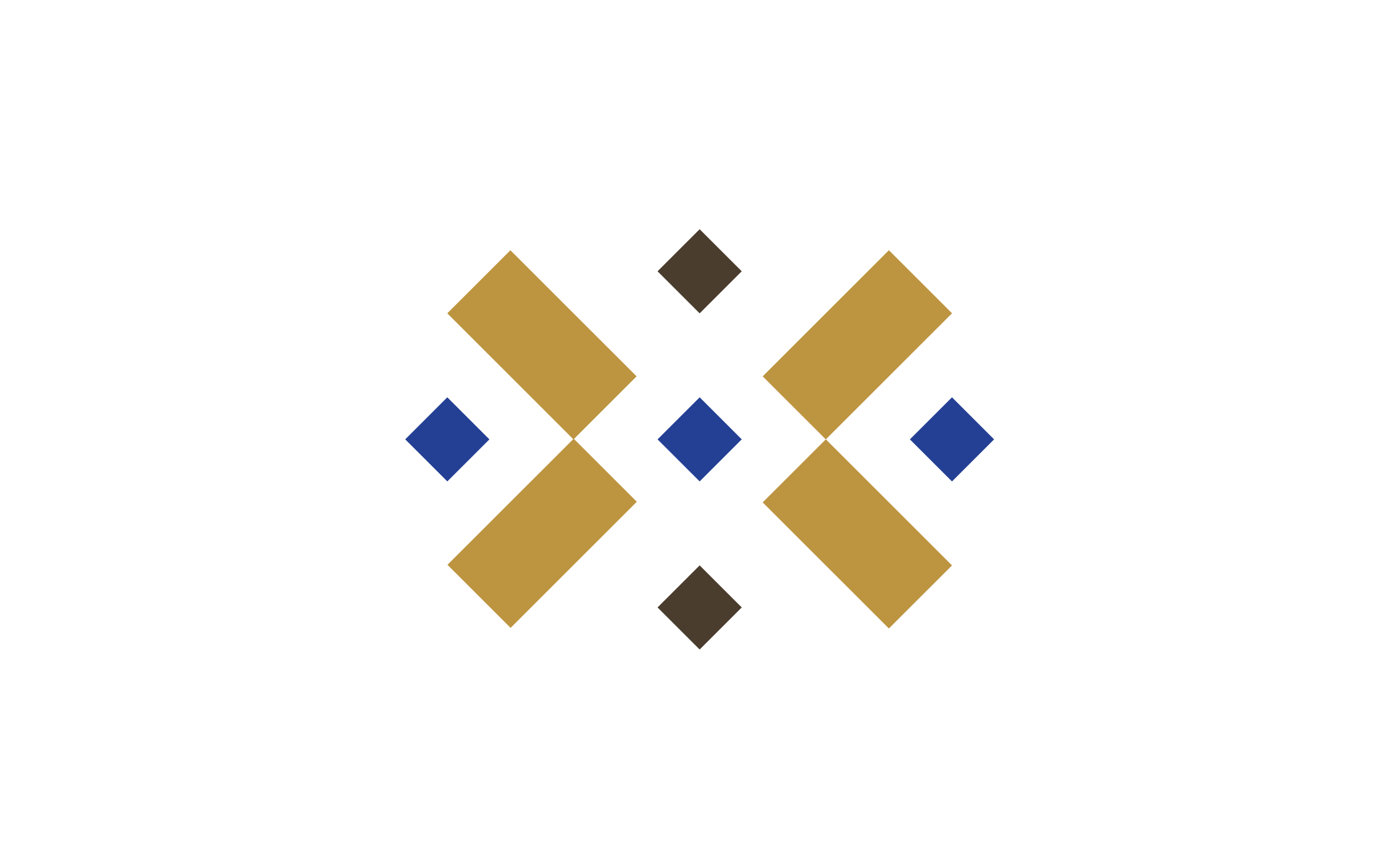 Rangkul Teman Cooperative - Icon Grid batik blue branding cooperative design digital finance fintech geometric gold graphic design grid icon indonesia jakarta koperasi logo logo design ui yellow