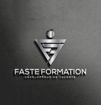 Faste Formation Logo 3d animation branding graphic design logo motion graphics ui