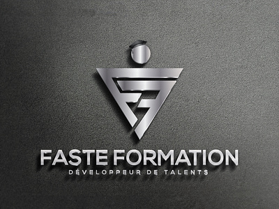 Faste Formation Logo 3d animation branding graphic design logo motion graphics ui