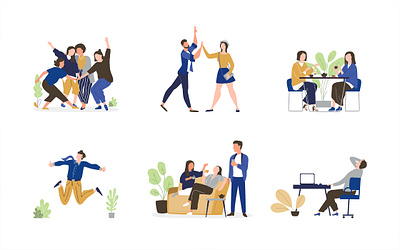 Rangkul Teman Cooperative - Illustration blue brand identity branding cooperative design digital fintech friendship graphic design illustration indonesia jakarta koperasi loan logo online people society ui vector