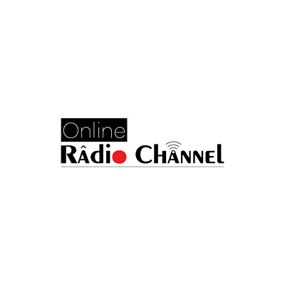 ONLINE RADIO CHANNEL branding channel clean creative eye catching logo minimalistic online radio simple