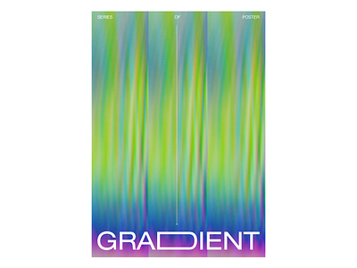 Gradient poster 3d 3d design blender colors design gradient gradient poster graphicdesign illustration poster poster idea series typography