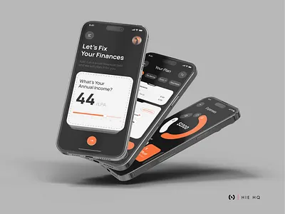 Financial Planner 💰 app design graphic design illustration ui ux visual