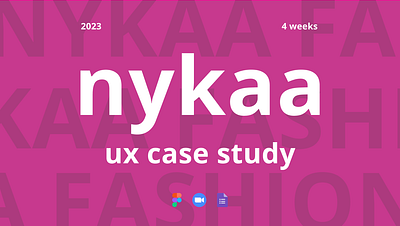 Nykaa Ux Case Study figma iconography product design prototype redesign typography ui ux website wireframes