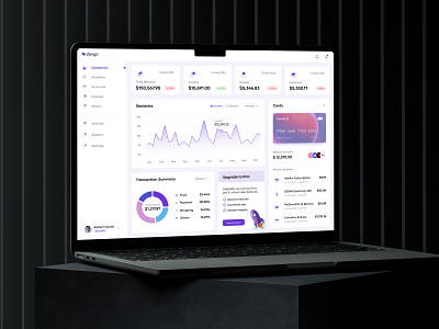 Zengo® — Dashboard analytics balance bar chart budget chart dashboard data visualization design figma finance fintech frosted glass goal graph icon income stats ui ux