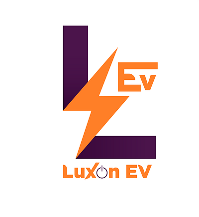 Luxon EV Logo 3d animation branding graphic design logo motion graphics ui