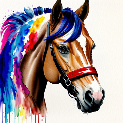 Horse 1 graphic design horse