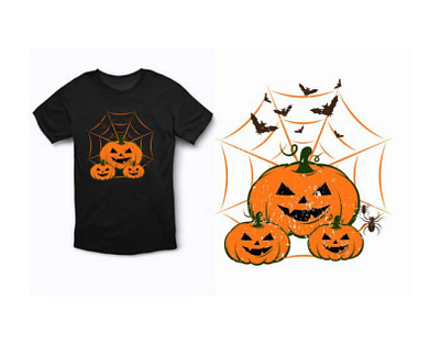 Happy holloween graphic t-shirt design fashion graphic design vector