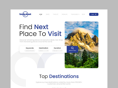 Travel Agency Website Landing Page agency designing landing landingpage page travel travelagency ui uiux userexperience userinterface ux web webdesign