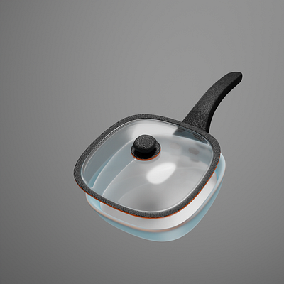 Shape shifting: Cooking pan 3d 3d art 3d artist art blender cinema4d product rendering shapeshifting