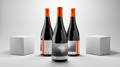 FINE BLEND 3d 3d art 3d modeling branding composition product visualisation wine