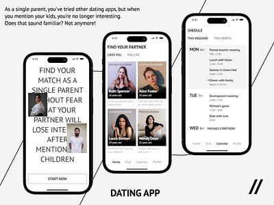 Dating Mobile iOS App android animation app app design app interaction calendar dashboard dating dating app design ios match mobile mobile app mobile ui motion online photo ui ux