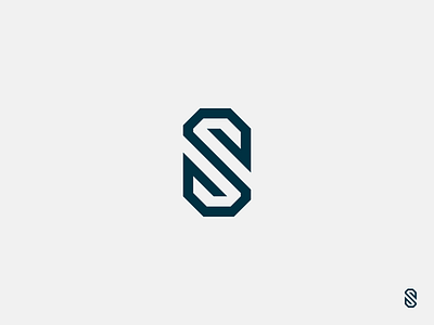 Shroud Tech Logo Mark - Unused Concept dark geometric logo logomark s