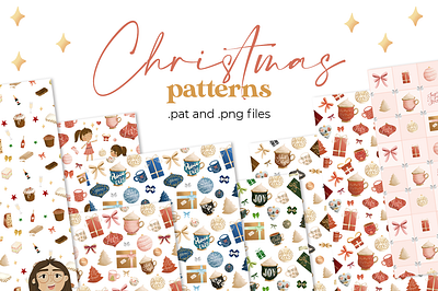 Christmas Pattern christmas design digital art flower illustration pattern procreate vibes