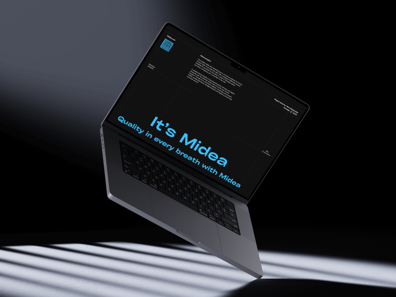 Midea Re-Design Website Concept branding concept design redesign ui uidesign ux uxdesign web website