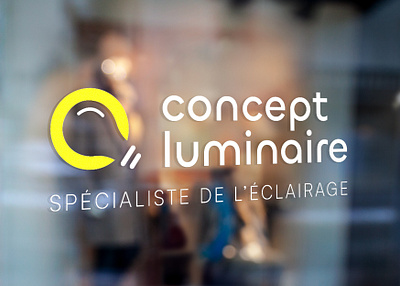 Concept Luminaire - Brand identity brand identity branding design graphic design illustrator indesign logo shop