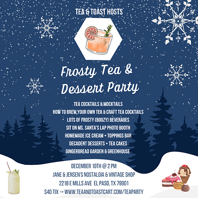 Frosty Tea Party promo video tea video