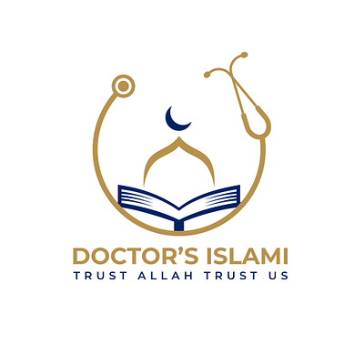 Doctor's Islami Logo 3d animation branding graphic design logo motion graphics ui