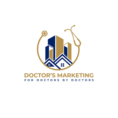 Doctor's Marketing Logo 3d animation branding graphic design logo motion graphics ui