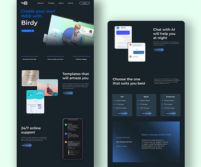 Birdy - Webdesign design graphic design