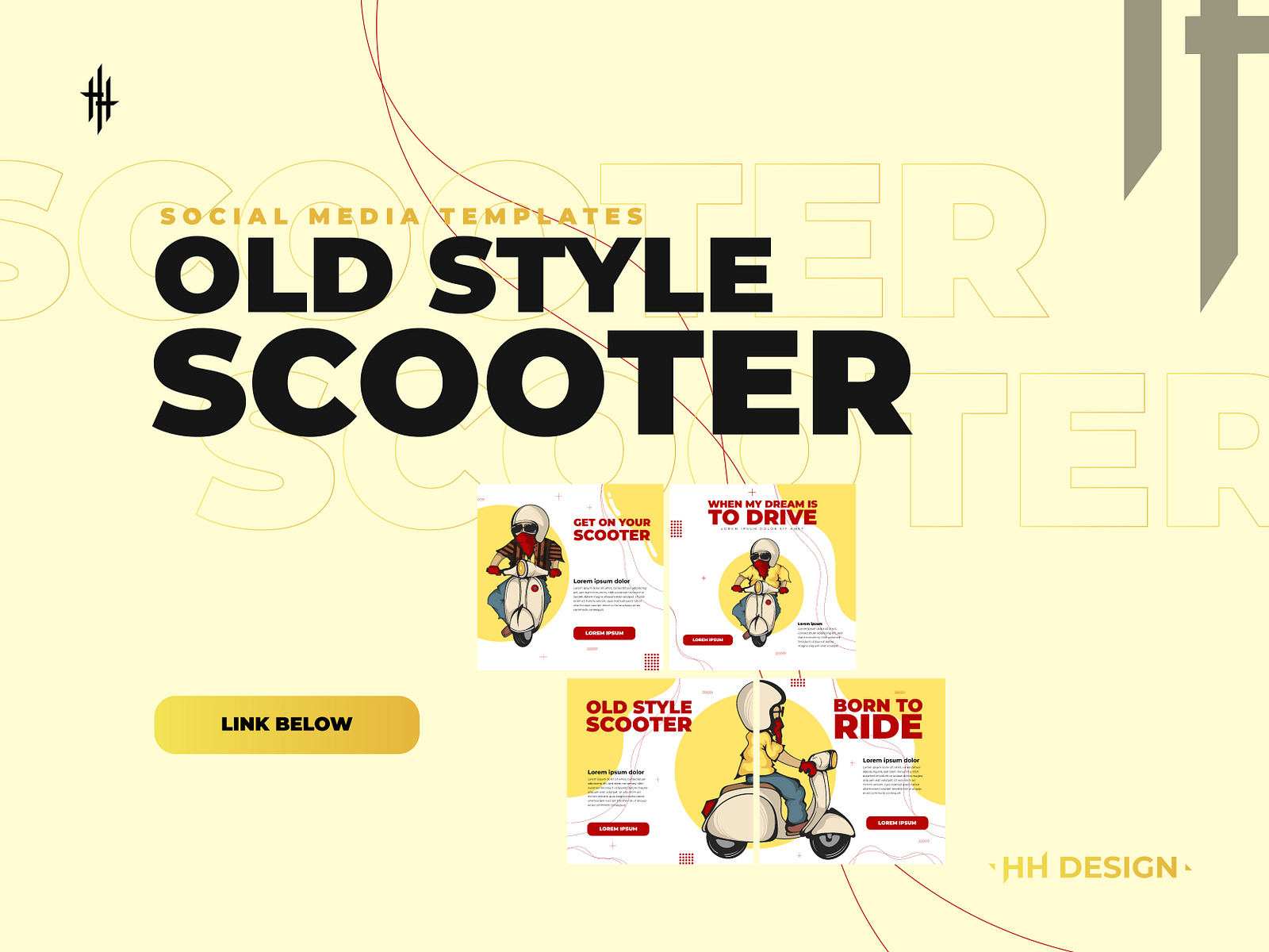 Old Style Scooter by M. Rengga Akbar on Dribbble