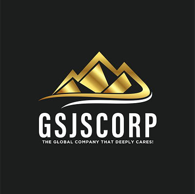 GSJS Corporate Logo 3d animation branding graphic design logo motion graphics ui