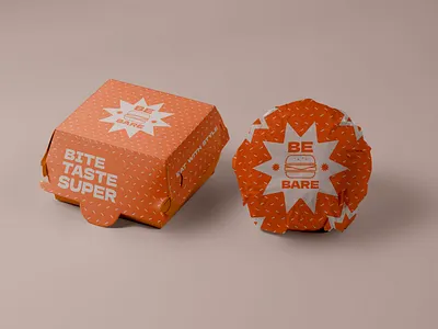 BE BARE branding fnb food design graphic design social media