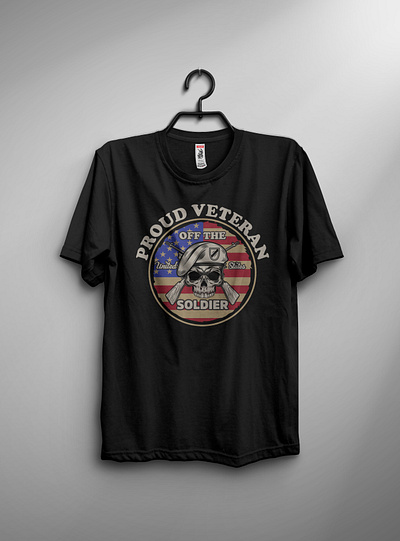 Veteran T shirt with military slogan g man t shirts near me