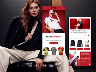 Hugo Boss - Fluid Design branding copywriting creative direction design ecommerce email marketing figma luxury responsys