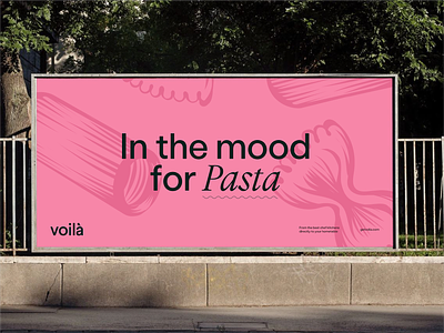 Voilà rebranding branding food food branding pasta pasta illustrations