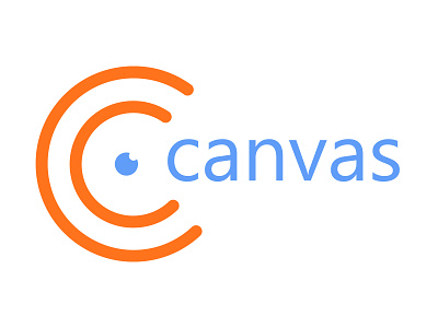 Canvas - A Minimalistic Logo for Creative Photography" brand strategy branding camera canvas creative graphics design lens logo minimalist photography